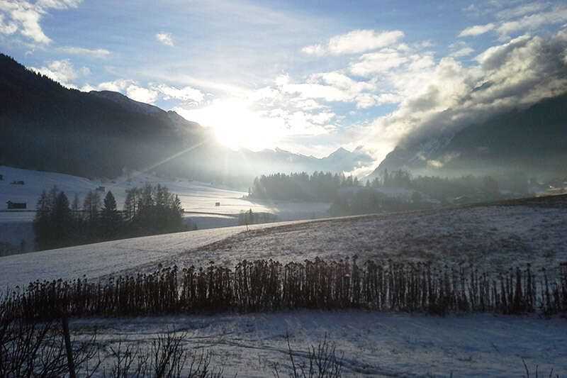 Winterlandschaft Gschnitztal Tirol