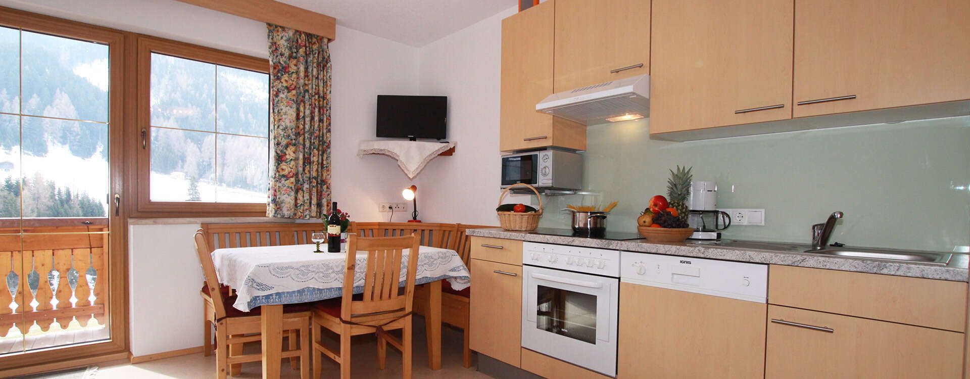 Appartement mit  Küche im Salzerhof Tirol